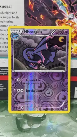 Pokemon TCG 2013 Mismagius 58/113 Rare Reverse Holo LP Legendary Treasures - Image 1