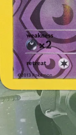 Pokemon TCG 2013 Mismagius 58/113 Rare Reverse Holo LP Legendary Treasures - Image 4