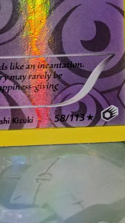 Pokemon TCG 2013 Mismagius 58/113 Rare Reverse Holo LP Legendary Treasures - Image 5