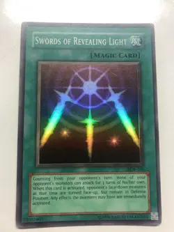 USA Seller Yugioh SWORDS OF REVEALING LIGHT LOB-101 Super Rare ORIGINAL PRINT LP - Image 1