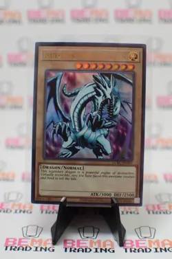 Blue-Eyes White Dragon (Version 1) LCKC-EN001 Yu-Gi-Oh Legendary Collection... - Image 1