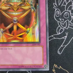 Jar of Greed LON-047 Labyrinth of Nightmare-Unlimited Yugioh Tcg Vintage - Image 4