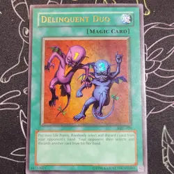 Delinquent Duo MRL-039 Magic Ruler Unlimited Yugioh Tcg Vintage - Image 1