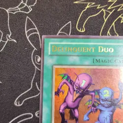 Delinquent Duo MRL-039 Magic Ruler Unlimited Yugioh Tcg Vintage - Image 2