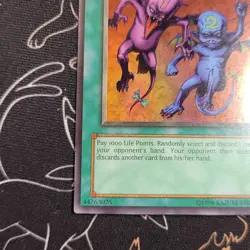 Delinquent Duo MRL-039 Magic Ruler Unlimited Yugioh Tcg Vintage - Image 5