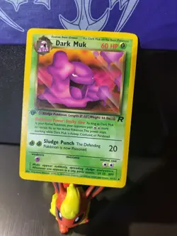 Dark Muk 41/82 - Pokemon Team Rocket 1st Edition Uncommon Card WOTC NM - Image 1