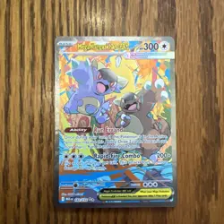 Mega Kangaskhan EX SAR 182/132 Pokemon Card English Near Mint GRADEABLE - Image 1