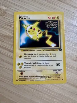 Pokemon Card Set Pikachu Electabuzz The First Movie 1999 Black Star Promo - Image 3