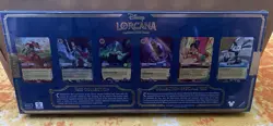 Disney Lorcana TCG 2024 D23 Collection 6 Foil Card Set Sealed New Trading Game - Image 2