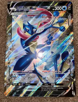 JUMBO Greninja V-Union SWSH155-158 Pokemon Card Oversized Promo Holo - Image 1