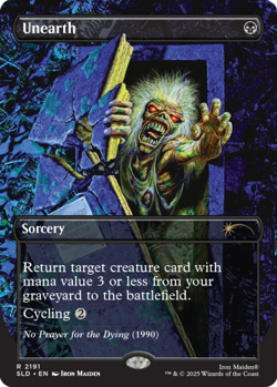 Mtg Magic Card Secret Lair Iron Maiden Album Art Non-FOIL English Sealed Presale - Image 2