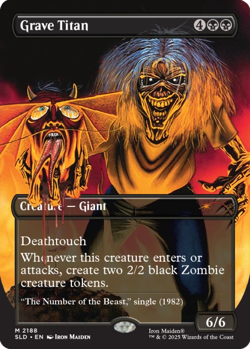 Mtg Magic Card Secret Lair Iron Maiden Album Art Non-FOIL English Sealed Presale - Image 5