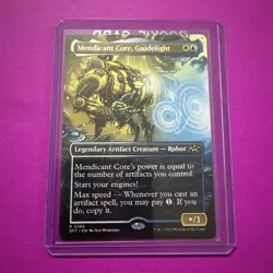 Mendicant Core Guidelight Borderless Aetherdrift MTG Magic The Gathering Card - Image 1