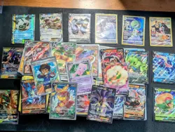 100 Pokemon Cards Lot ALL HOLOGRAPHIC REVERSE HOLO + 6 EX GX FULL ART CARDS - Image 3