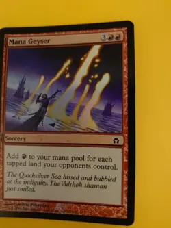Mana Geyser Sorcery Fifth Dawn. FOIL. MTG Card. - Image 2