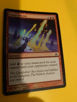Mana Geyser Sorcery Fifth Dawn. FOIL. MTG Card. - Image 4
