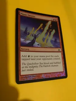 Mana Geyser Sorcery Fifth Dawn. FOIL. MTG Card. - Image 5