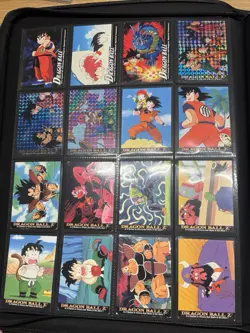 Dragon Ball Z Cards 1990s 90s Vintage Lot Funimation 1996 -- MP / HP / DMG - Image 1