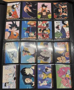 Dragon Ball Z Cards 1990s 90s Vintage Lot Funimation 1996 -- MP / HP / DMG - Image 2