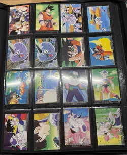 Dragon Ball Z Cards 1990s 90s Vintage Lot Funimation 1996 -- MP / HP / DMG - Image 4