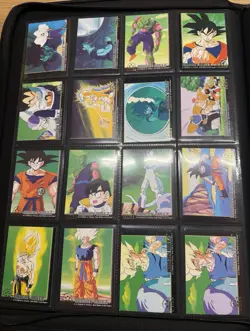 Dragon Ball Z Cards 1990s 90s Vintage Lot Funimation 1996 -- MP / HP / DMG - Image 5