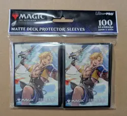 Ultra Pro: MTG x Final Fantasy Sleeves: Tidus, Yuna's Guardian (100ct) - Image 1