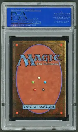 1993 MTG Magic the Gathering Card Beta Paralyze PSA 7 - Image 2