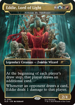 Mtg Magic Card Secret Lair Iron Maiden Eddie Unchained Non-FOIL Sealed Presale - Image 4