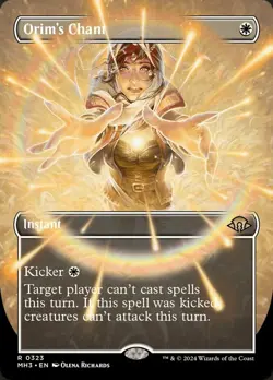 Orim's Chant - Borderless - Modern Horizons 3 - Near Mint - Image 1