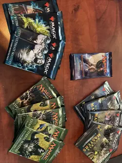 MTG Masters booster pack lot. Info In Description - Image 1