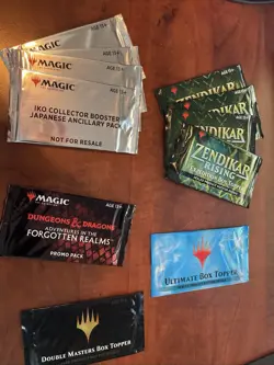 MTG Masters booster pack lot. Info In Description - Image 2