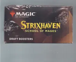 MAGIC THE GATHERING MTG STRIXHAVEN SCHOOL OF MAGES FACTORY SEALED DRAFT BOOSTER - Image 3