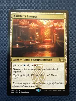 MTG Xander's Lounge - Streets of New Capenna (SNC) NM - Image 1