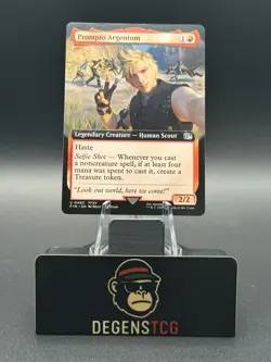 Prompto Argentum 0463 Extended Art Final Fantasy Regular non foil english mtg - Image 1