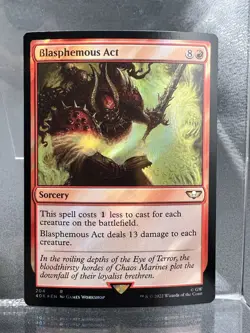 Blasphemous Act (Surge Foil) Universes Beyond: Warhammer 40000 Foil - Image 1