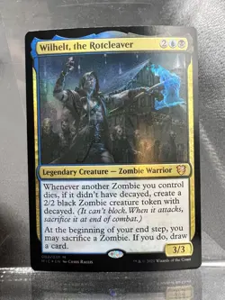Wilhelt, the Rotcleaver Commander: Innistrad: Midnight Hunt Foil - Image 1