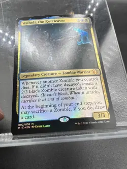 Wilhelt, the Rotcleaver Commander: Innistrad: Midnight Hunt Foil - Image 2