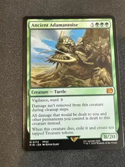 Ancient Adamantoise 1x MtG Final Fantasy SP/NM - Image 1