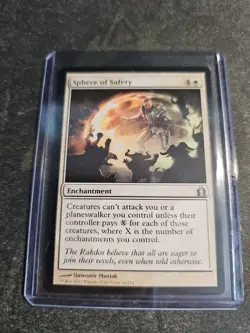 MTG Sphere of Safety Return to Ravnica 024/274 Regular Uncommon - Image 1