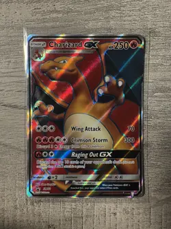 #2 Charizard GX SM60 Black Star Promo 2017 Full Art Pokemon Card TCG NM-MINT - Image 1