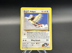 Koga's Pidgey - 49/132 Gym Challenge - Pokemon TCG - 2000 - Image 1