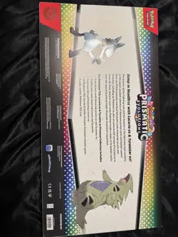 Pokemon TCG Prismatic Evolutions Lucario Ex & Tyranitar Ex Premium Collection - Image 2