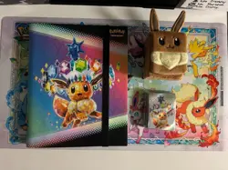 Pokemon Prismatic Evolution Playmat, Sleeves, Binder & Deck Box - Image 1