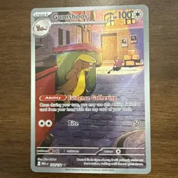 Pokemon TCG Gumshoos 153/132 Mega Evolution Secret Rare - Image 1