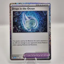 Drops in the Ocean 021/034 Holo - Pokemon TCG Classic: Blastoise & Suicune ex NM - Image 1