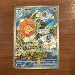 Castform Sunny Form 195/191 Scarlet & Violet Surging Sparks Pokemon TCG - Image 1