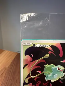 Pokemon Bulbasaur 133/132 English Mega Evolution Stamped Promo SEALED - Image 2