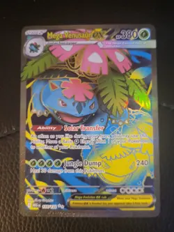 Mega Venusaur Ex 155/132 - Pokemon TCG: Mega Evolution NEAR MINT! - Image 2