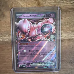 Pokemon Destined Rivals promo Team Rockets Mew Two EX And Nidoking EX - Image 3