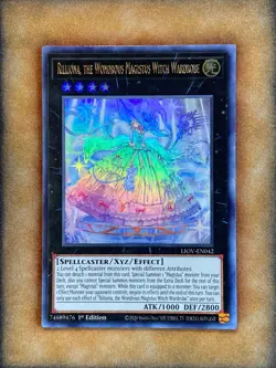 Yugioh Rilliona, the Wondrous Magistus Witch Wardrobe LIOV-EN042 Ultra 1st Ed NM - Image 1